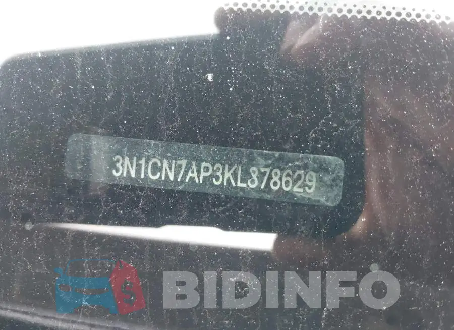 3N1CN7AP3KL878629 Photo# 9