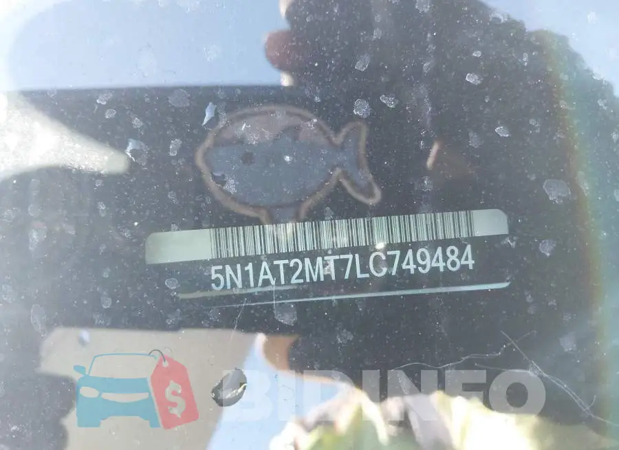 5N1AT2MT7LC749484 Photo# 9