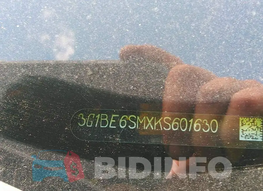 3G1BE6SMXKS601630 Photo# 9