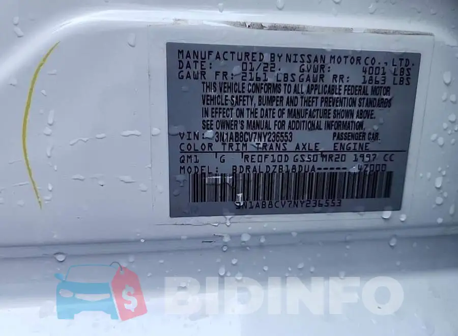 3N1AB8CV7NY236553 Photo# 8