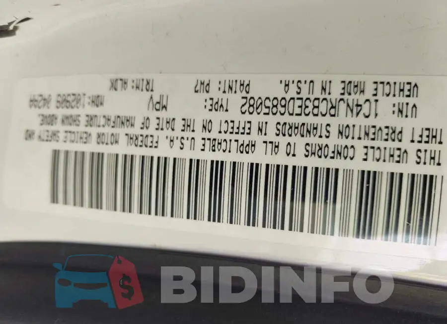 1C4NJRCB3ED685082 Photo# 9