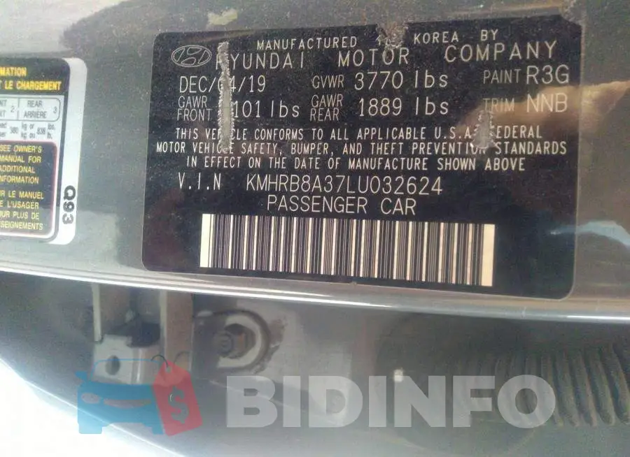 KMHRB8A37LU032624 Photo# 9