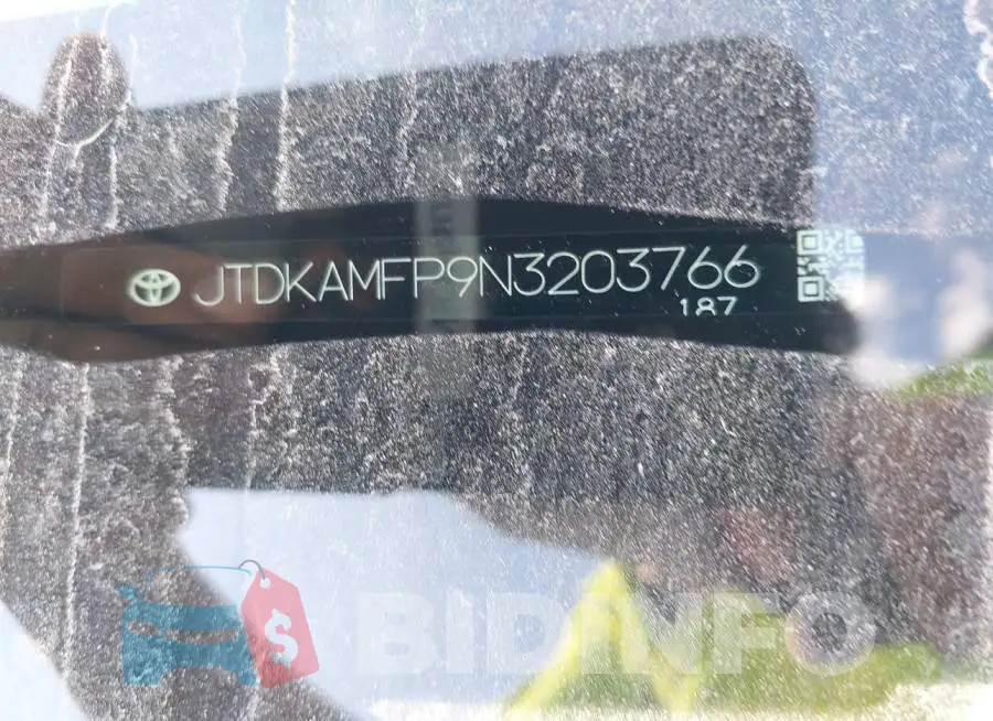 JTDKAMFP9N3203766 Photo# 9