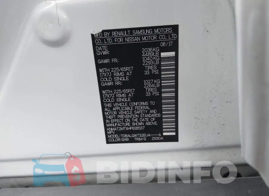 KNMAT2MTXHP618537 Photo# 9