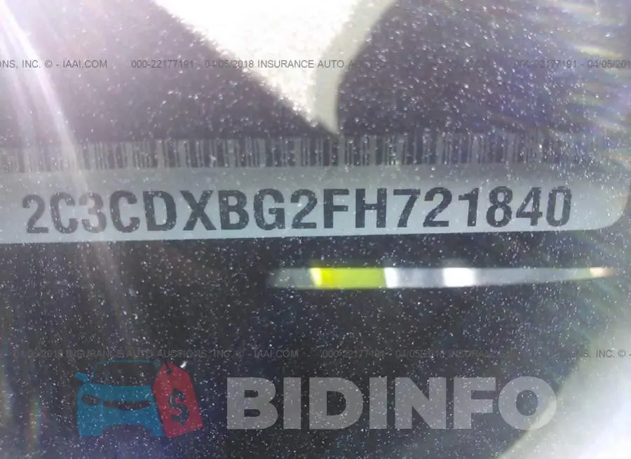 2C3CDXBG2FH721840 Photo# 9