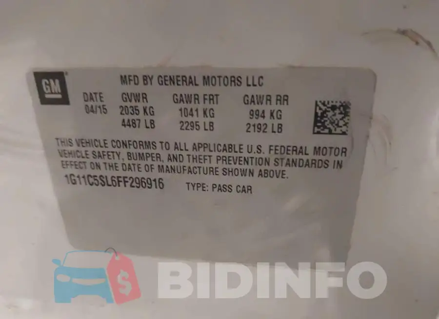 1G11C5SL6FF296916 Photo# 9