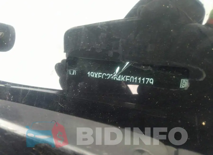19XFC2F64KE011179 Photo# 9