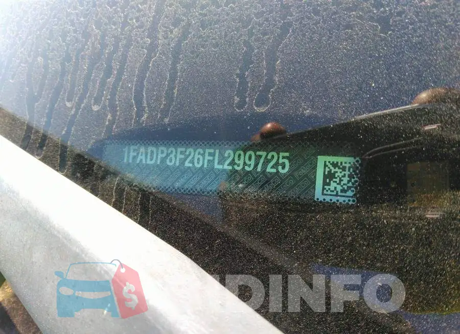 1FADP3F26FL299725 Photo# 9