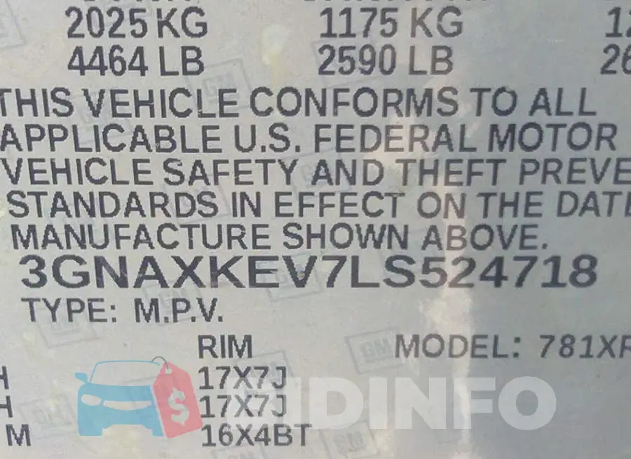 3GNAXKEV7LS524718 Photo# 9