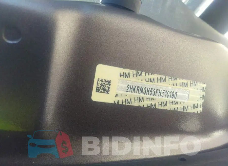 2HKRM3H53FH510190 Photo# 9