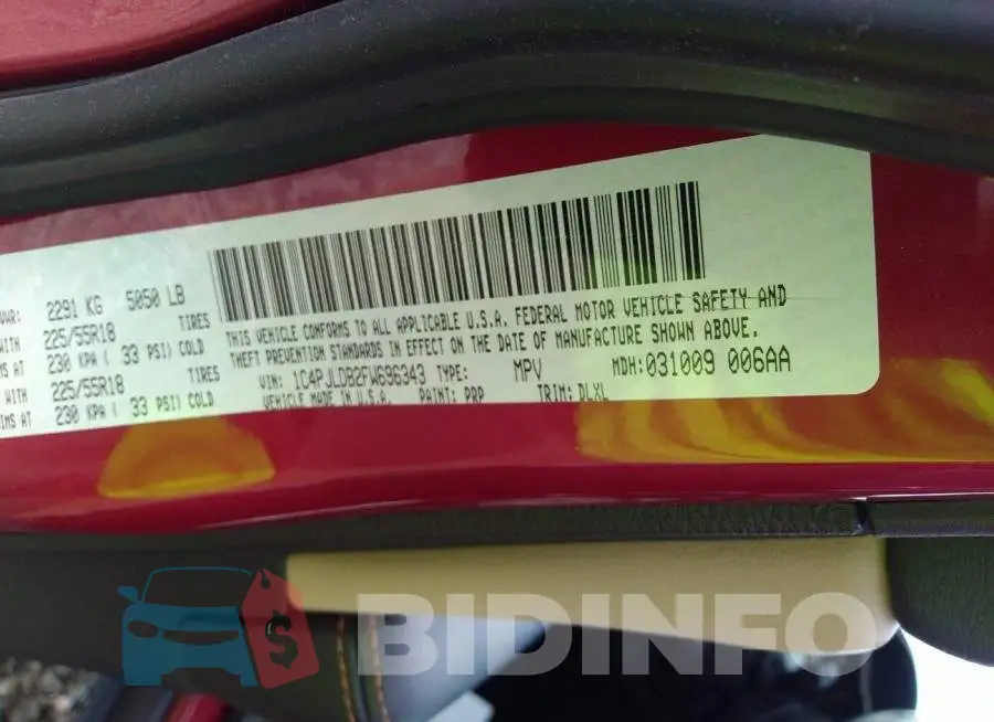 1C4PJLDB2FW696343 Photo# 9