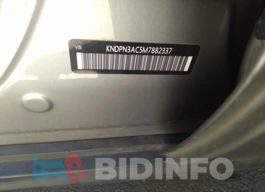 KNDPN3AC5M7882337 Photo# 9