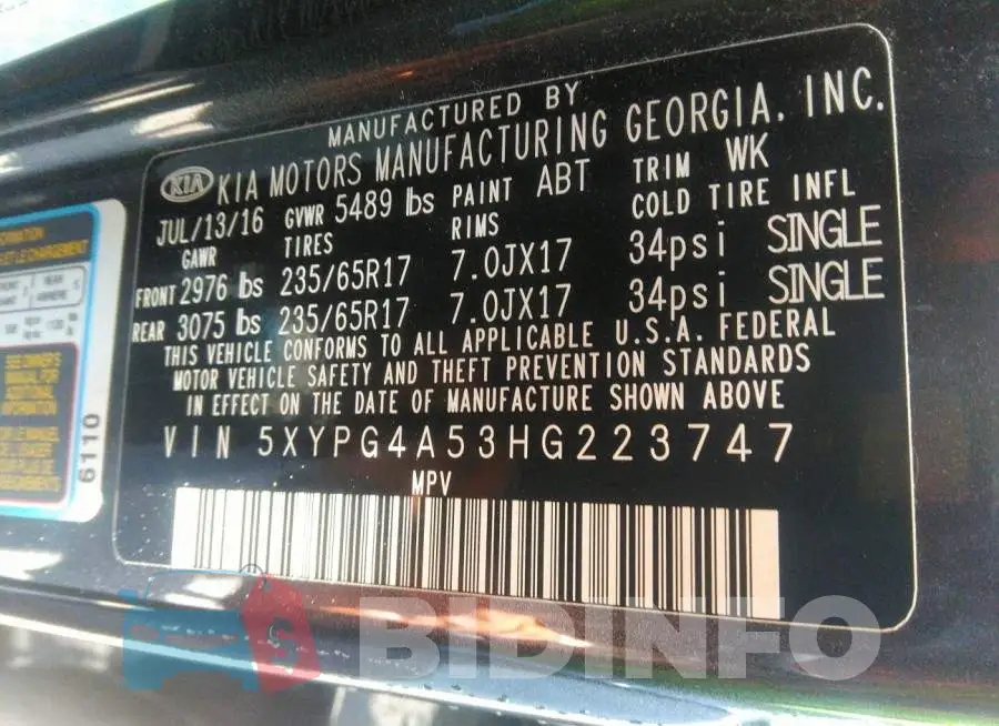 5XYPG4A53HG223747 Photo# 9