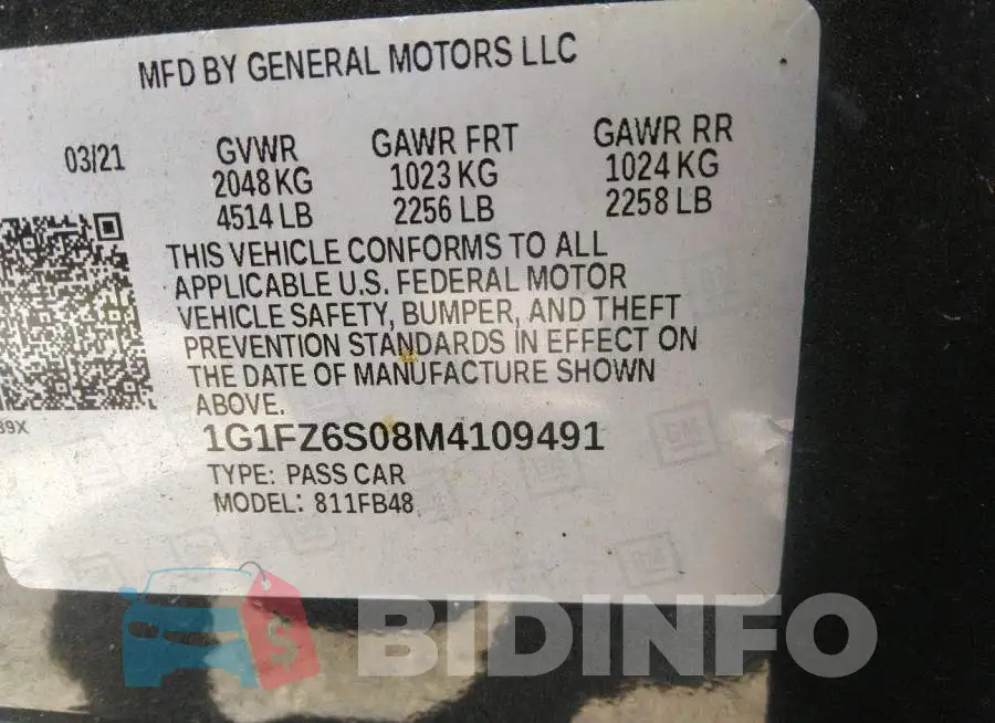 1G1FZ6S08M4109491 Photo# 9