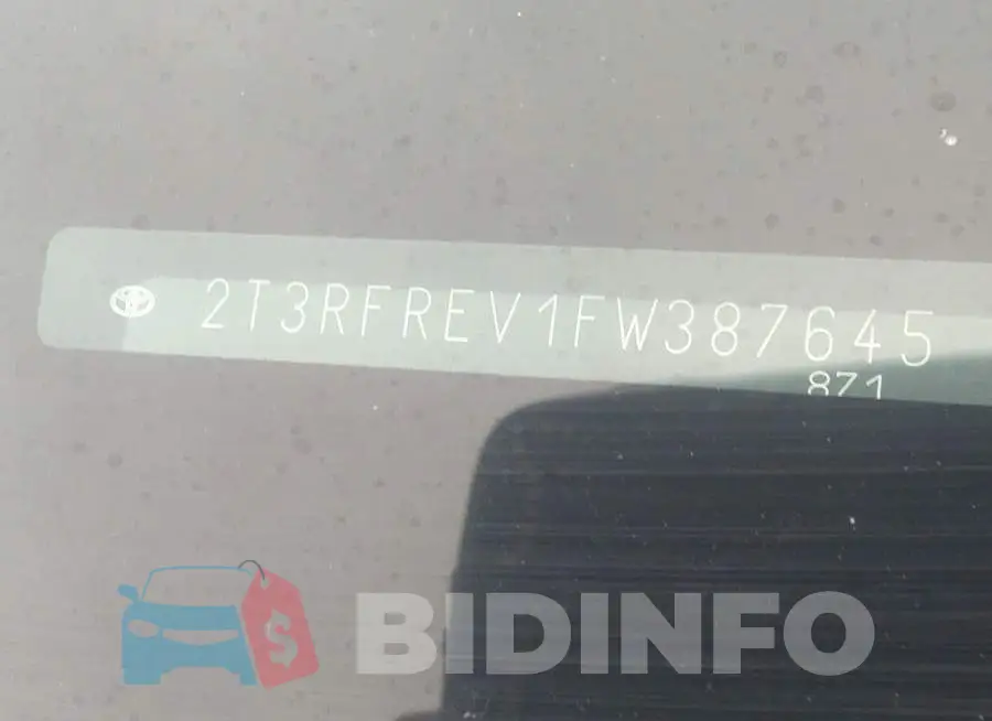 2T3RFREV1FW387645 Photo# 9