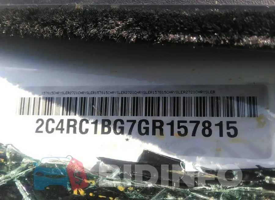 2C4RC1BG7GR157815 Photo# 9