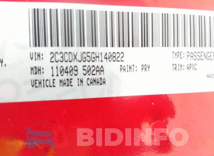 2C3CDXJG5GH140822 Photo# 9