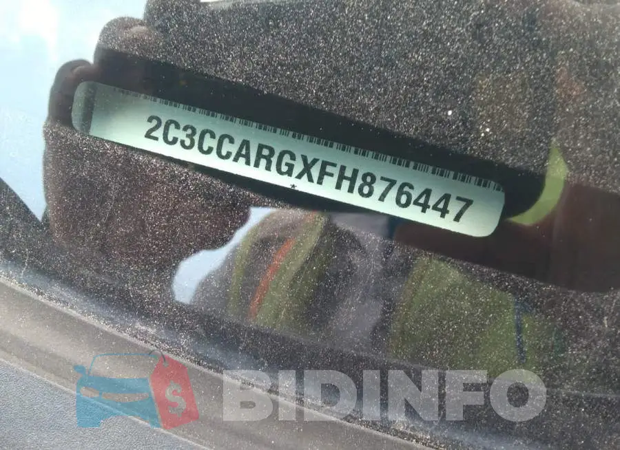 2C3CCARGXFH876447 Photo# 9