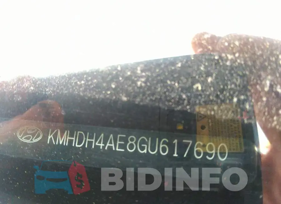 KMHDH4AE8GU617690 Photo# 9
