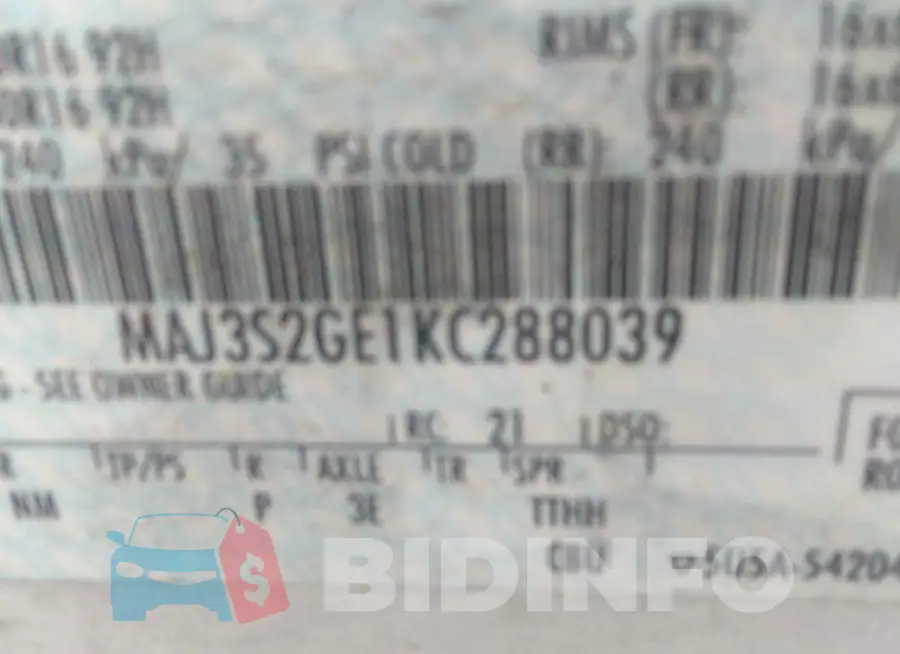MAJ3S2GE1KC288039 Photo# 9