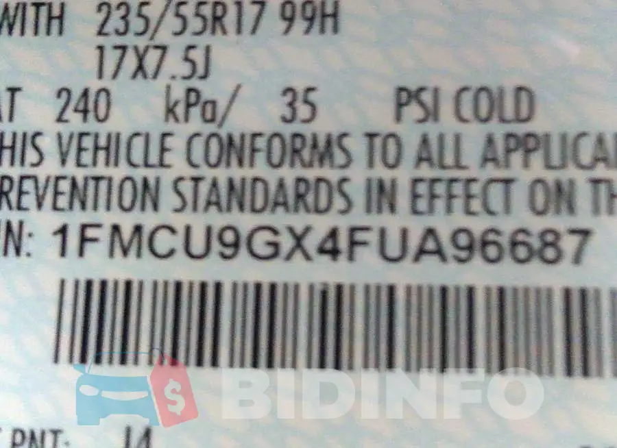 1FMCU9GX4FUA96687 Photo# 9