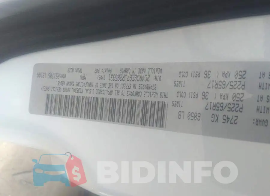 2C4RDGEG7JR285331 Photo# 9