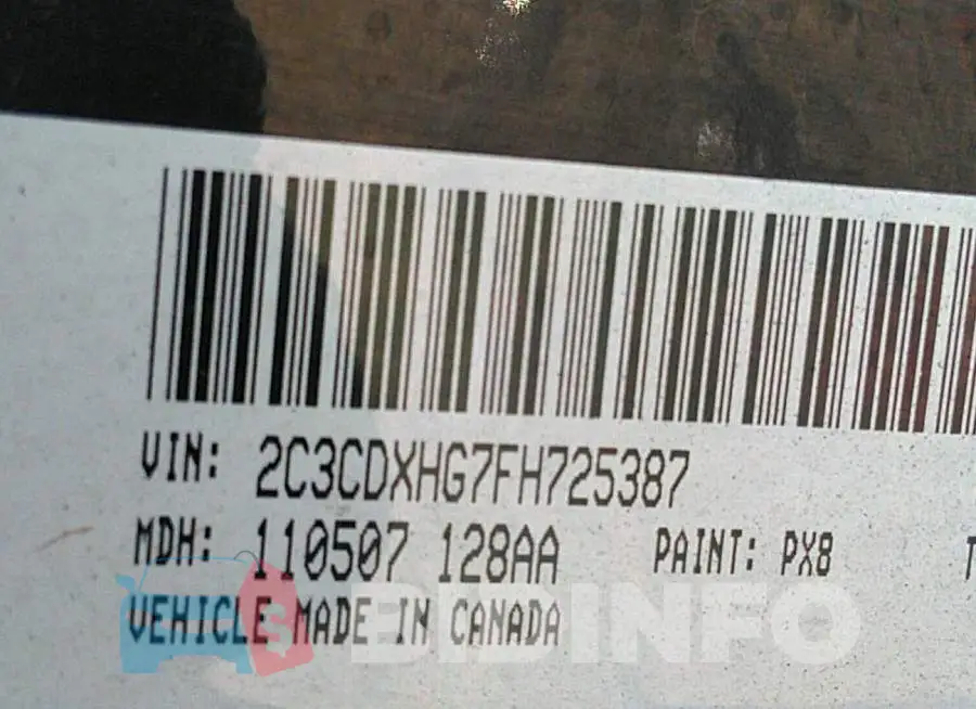 2C3CDXHG7FH725387 Photo# 9