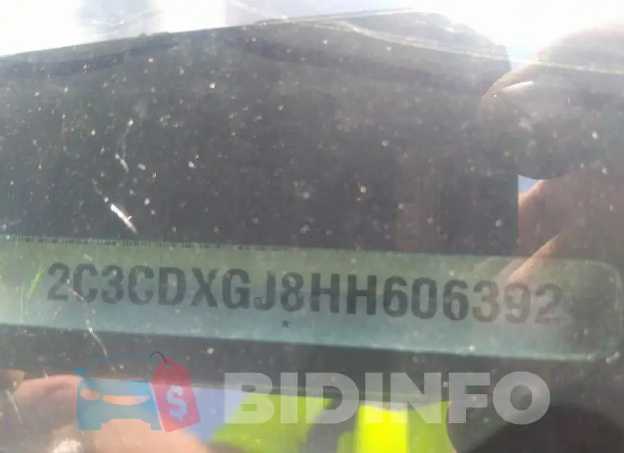 2C3CDXGJ8HH606392 Photo# 9