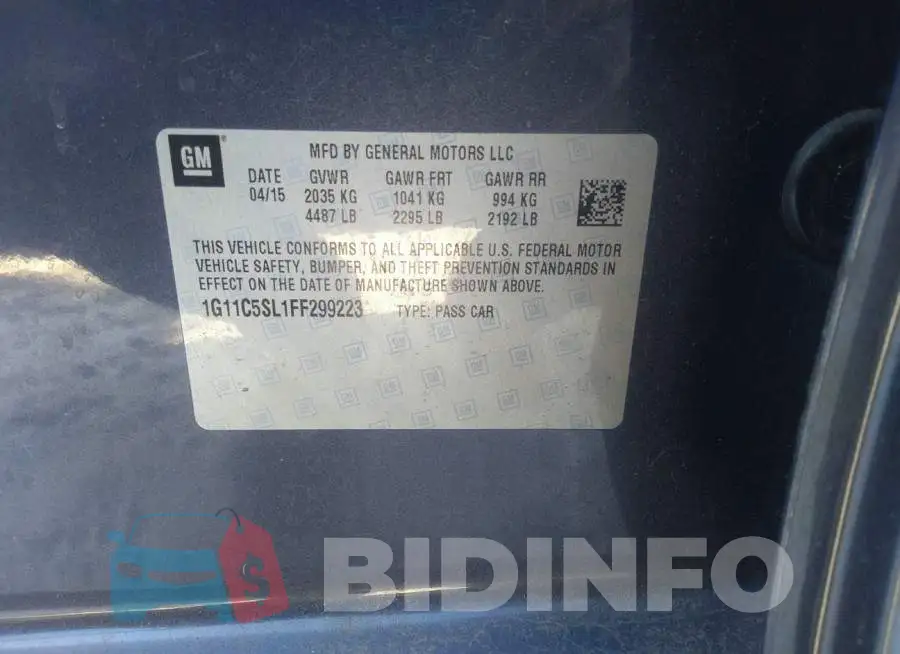 1G11C5SL1FF299223 Photo# 9