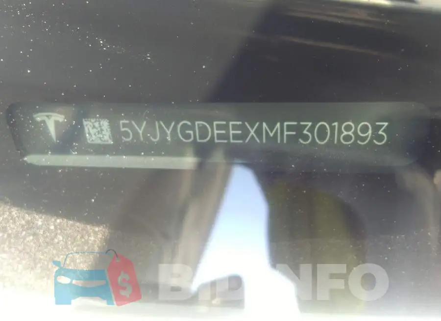5YJYGDEEXMF301893 Photo# 9