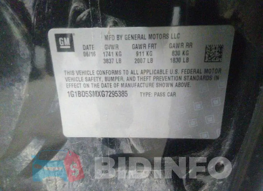 1G1BD5SMXG7295385 Photo# 9