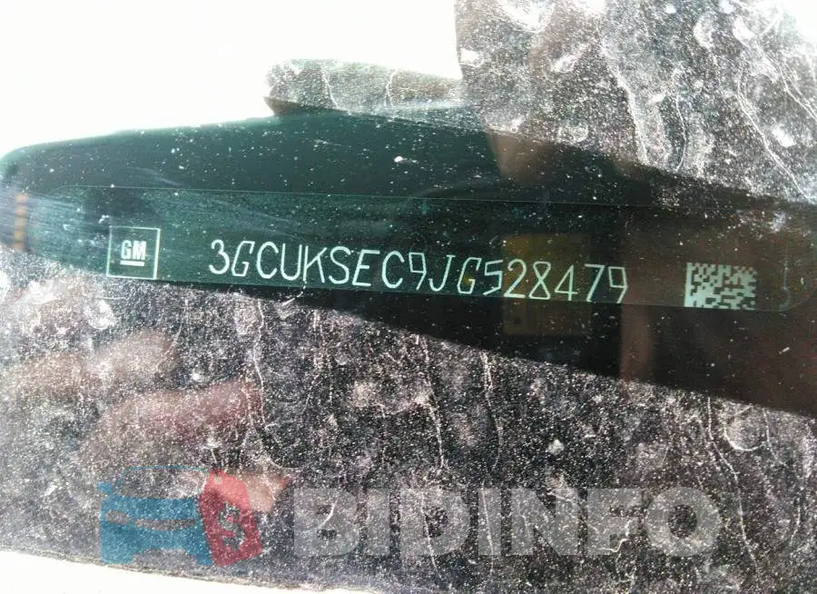3GCUKSEC9JG528479 Photo# 9