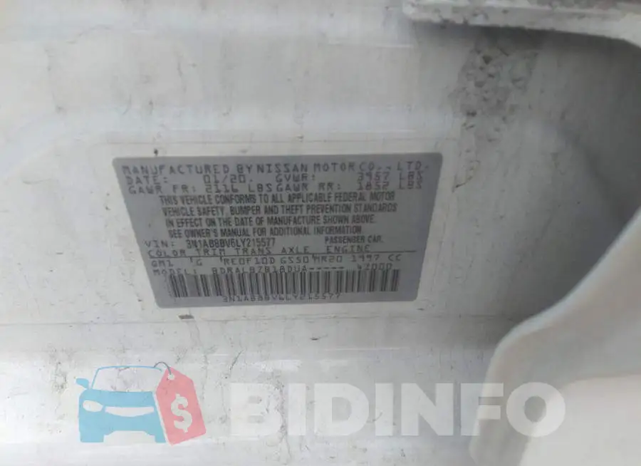 3N1AB8BV6LY215577 Photo# 9