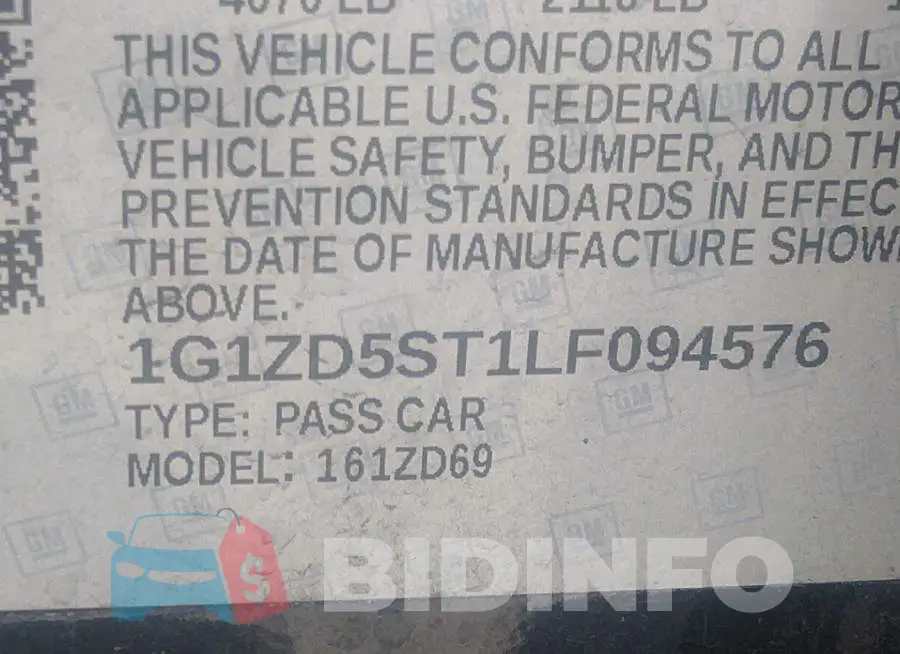1G1ZD5ST1LF094576 Photo# 9