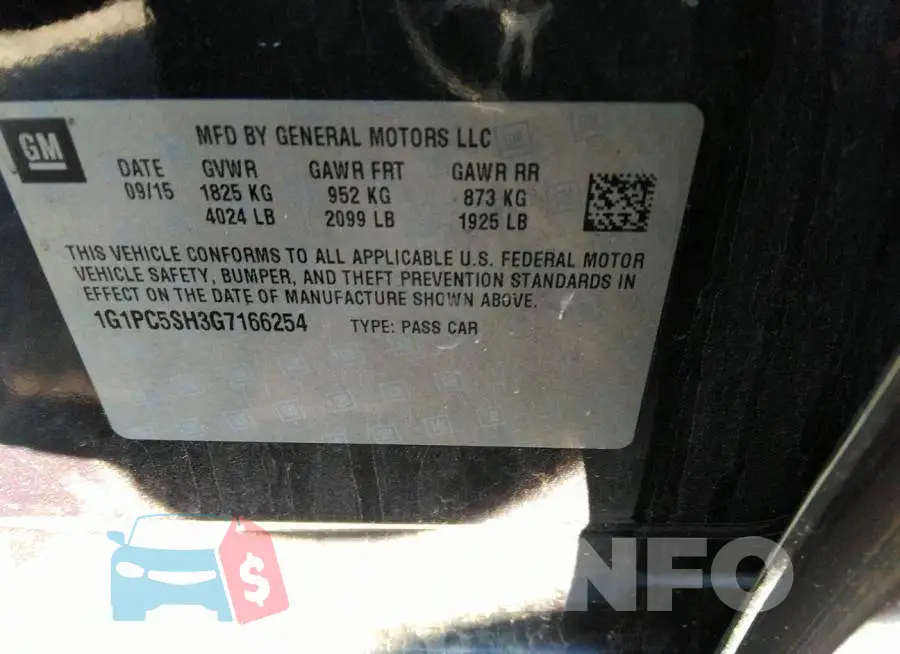 1G1PC5SH3G7166254 Photo# 9