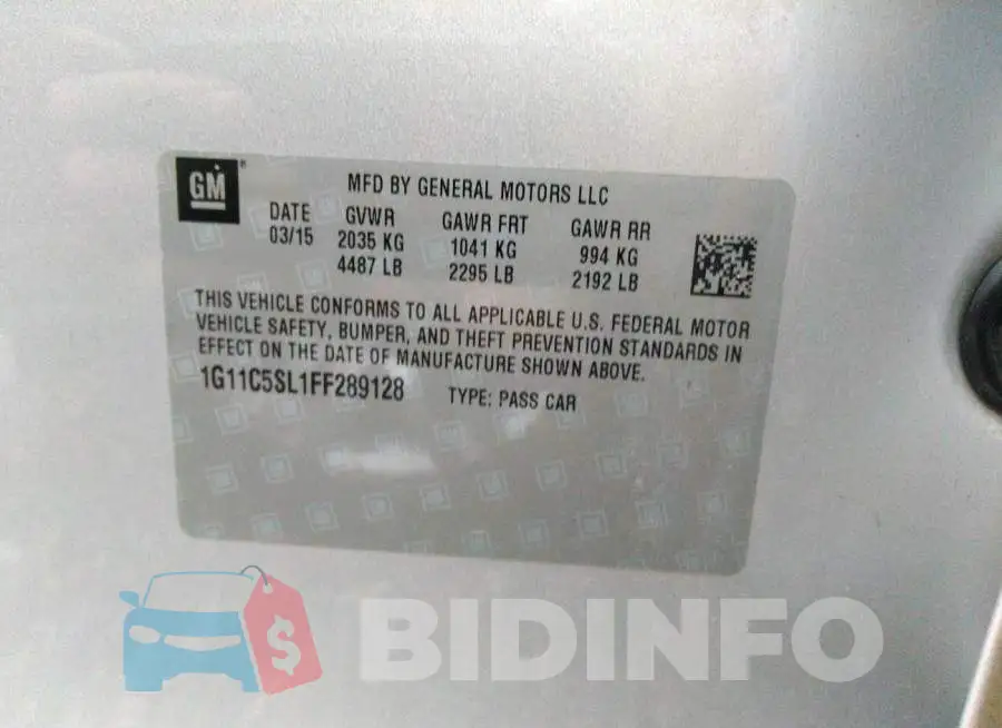 1G11C5SL1FF289128 Photo# 9