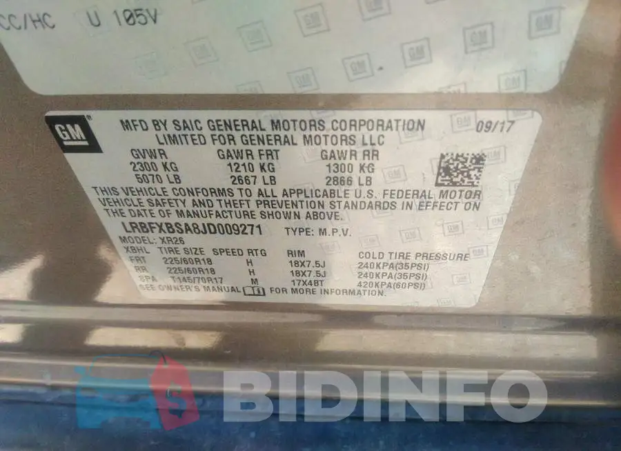 LRBFXBSA8JD009271 Photo# 9