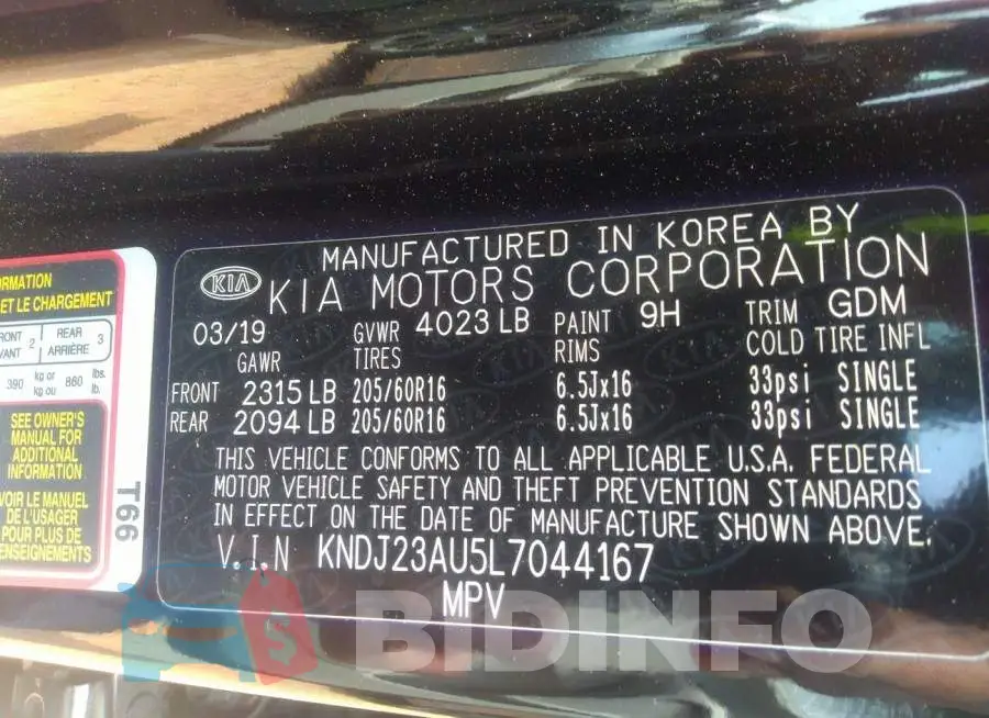 KNDJ23AU5L7044167 Photo# 9