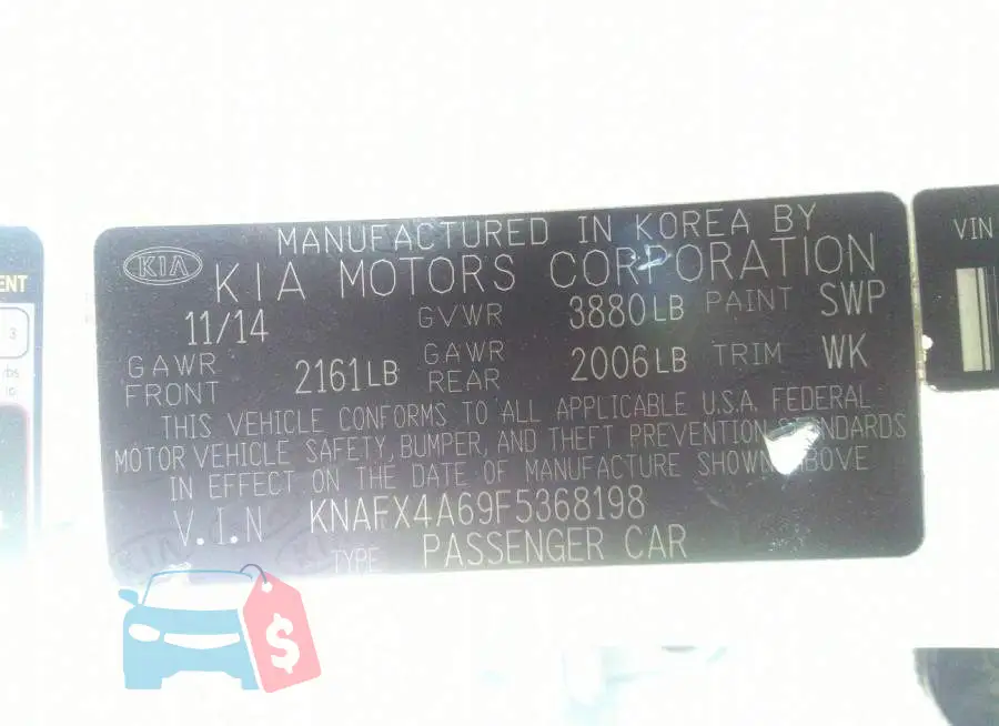 KNAFX4A69F5368198 Photo# 9