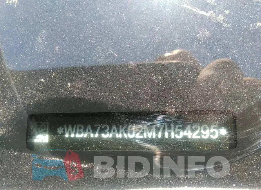 WBA73AK02M7H54295 Photo# 9
