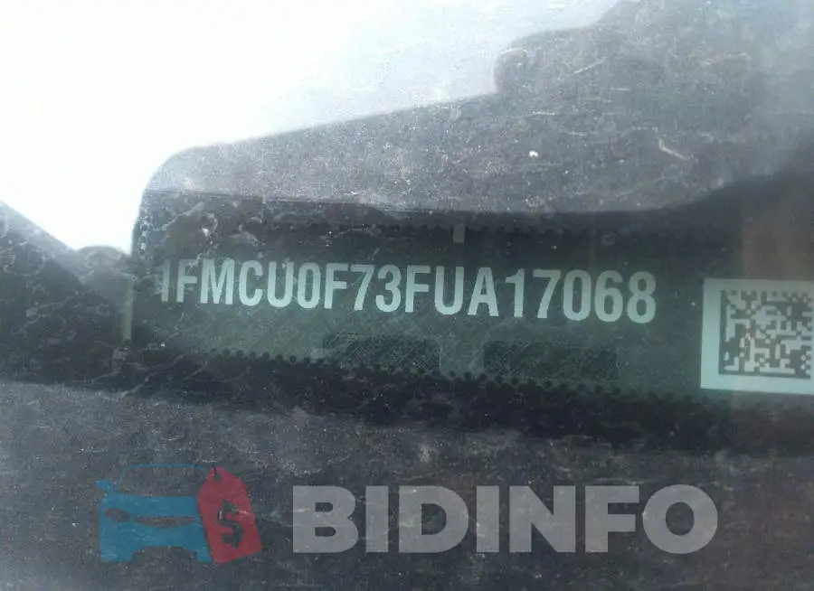 1FMCU0F73FUA17068 Photo# 9