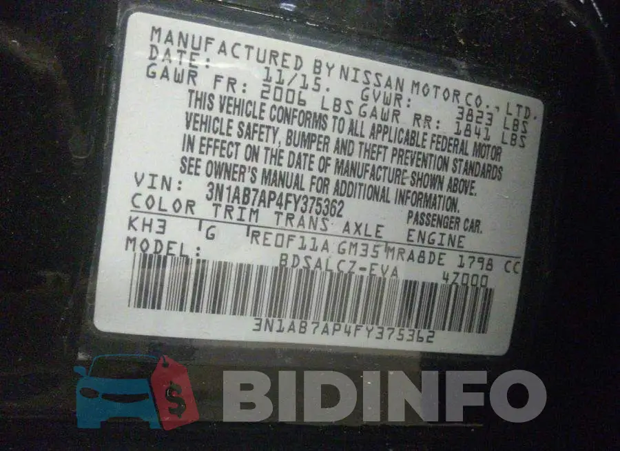 3N1AB7AP4FY375362 Photo# 9