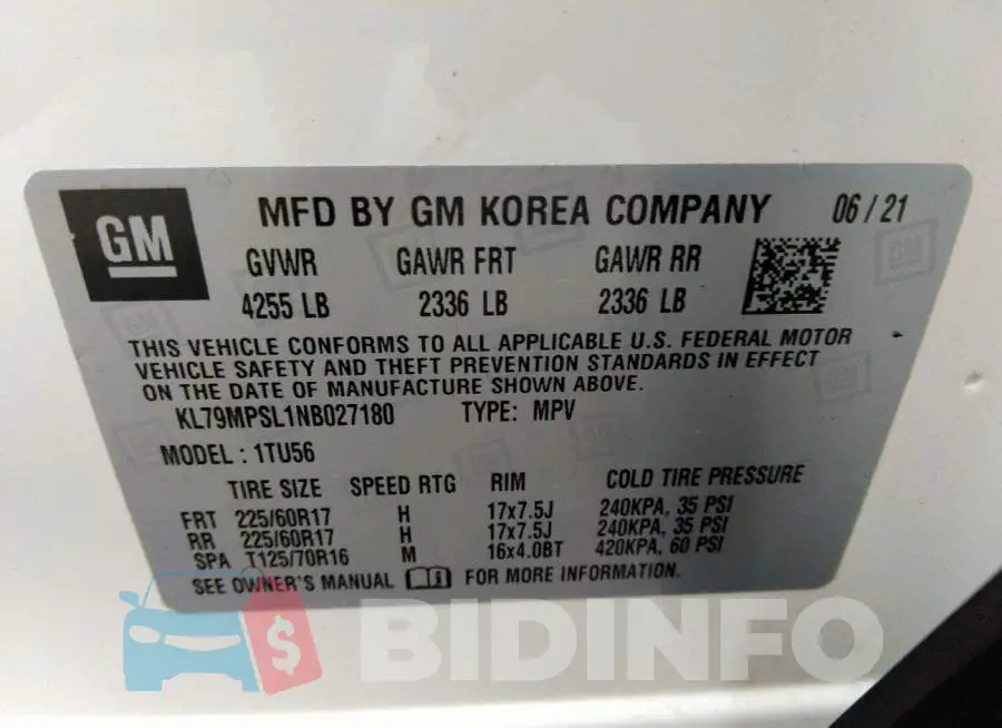 KL79MPSL1NB027180 Photo# 9