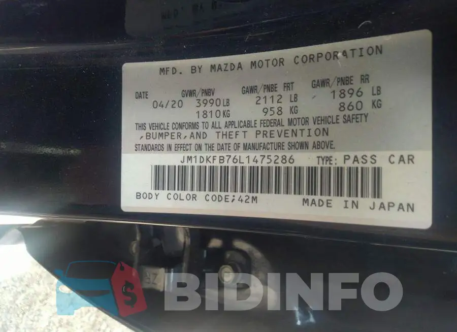 JM1DKFB76L1475286 Photo# 9