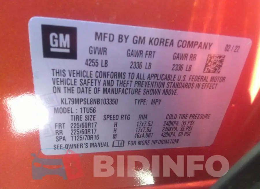 KL79MPSL8NB103350 Photo# 9