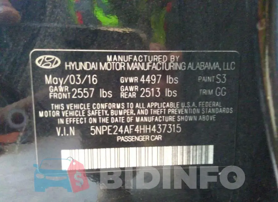 5NPE24AF4HH437315 Photo# 9