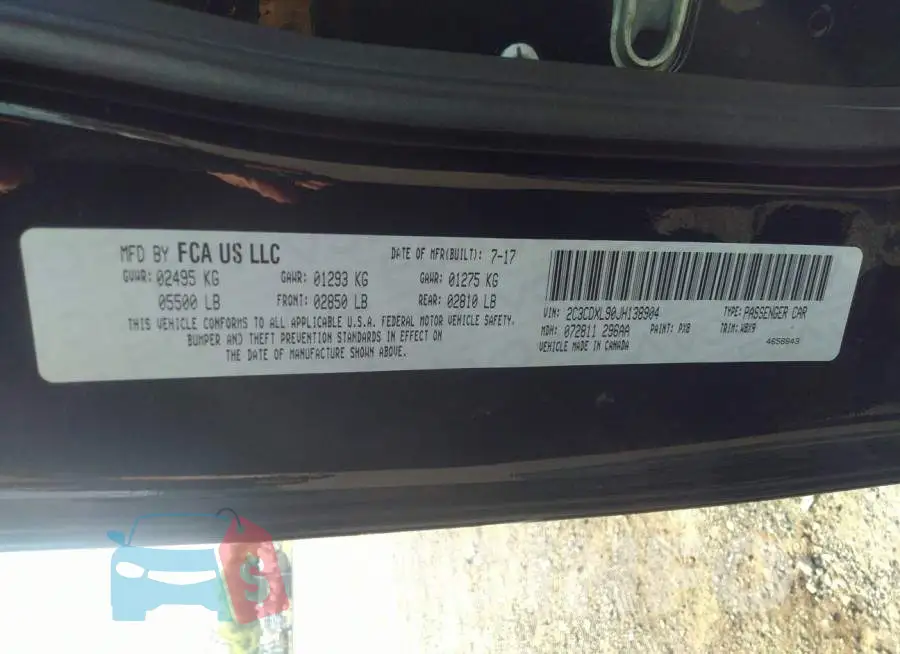2C3CDXL90JH138904 Photo# 9
