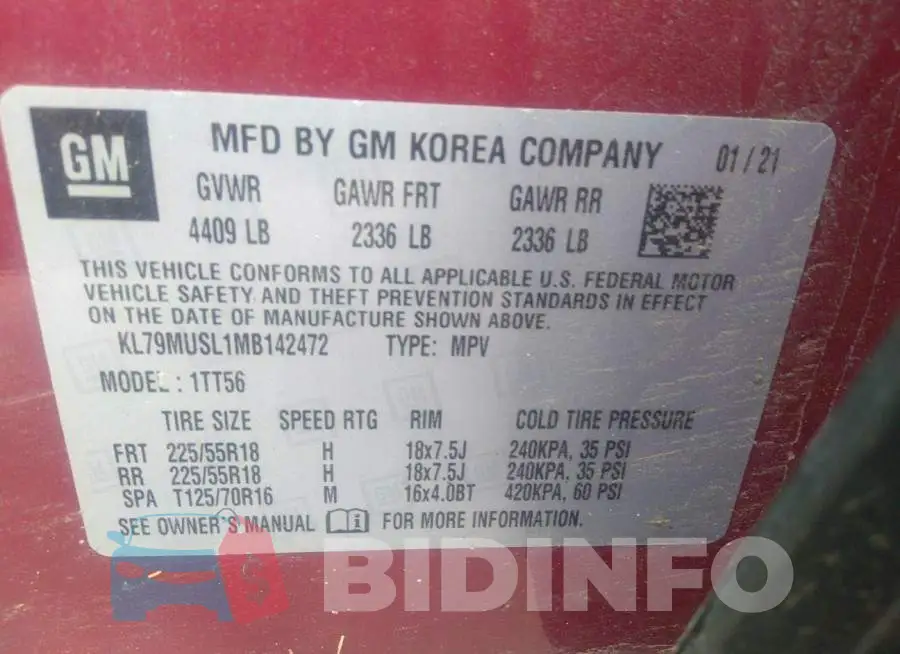 KL79MUSL1MB142472 Photo# 9