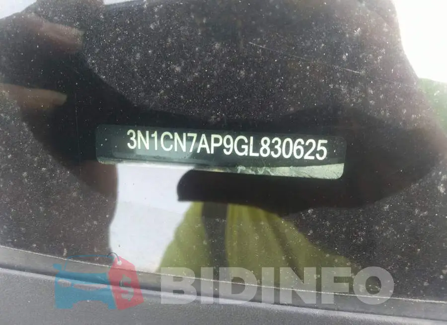 3N1CN7AP9GL830625 Photo# 9
