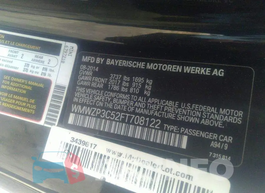 WMWZP3C52FT708122 Photo# 9